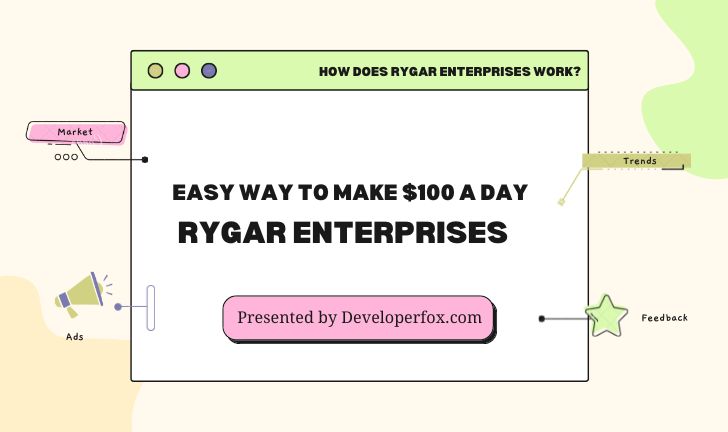 Easy Way to Make $100 A Day Rygar Enterprises
